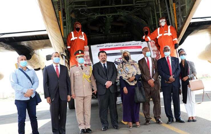 بتوجيهات من السيسي.. بدء جسر جوي لمساعدة السودان في مواجهة الفيضانات 1 2020 9 6 14 23 27 767