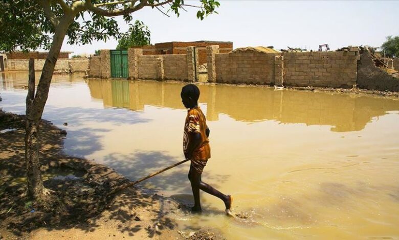 ارتفاع قتلى سيول وفيضانات السودان إلى 106 1 فيضان - سيول