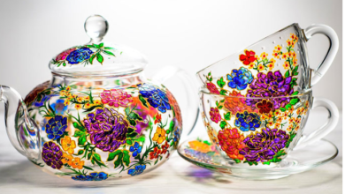 593365 الرسم على الأكواب