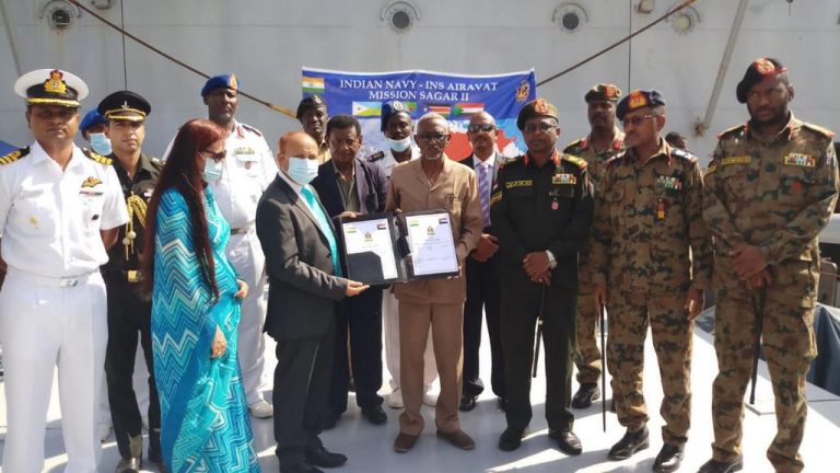 الحكومة الهندية ترسل مساعدات غذائية إلى السودان 1 IMG 20201103 WA0085 768x432 1