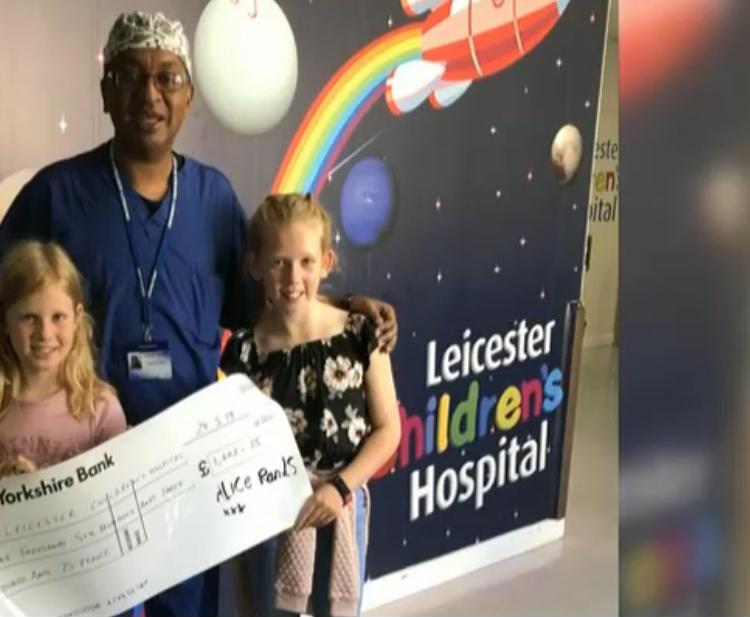 بسبب طبيب (سوداني) أسرة انجليزية تتبرع سنوياً لمستشفى 10 آليس رامز