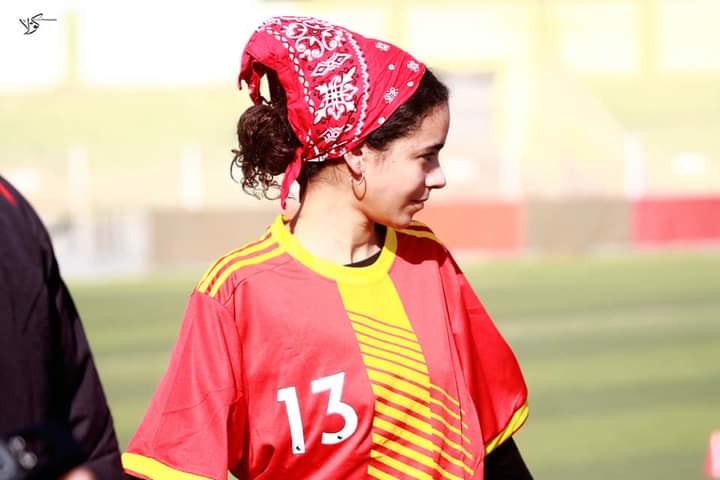 لاعبة جديدة