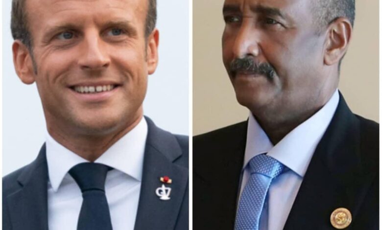 البرهان يهنئ ماكرون بمناسبة العيد الوطني لفرنسا 1 ماكرون