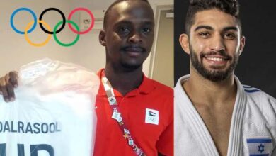 اللاعب السوداني من مواجهة الاسرائيلي