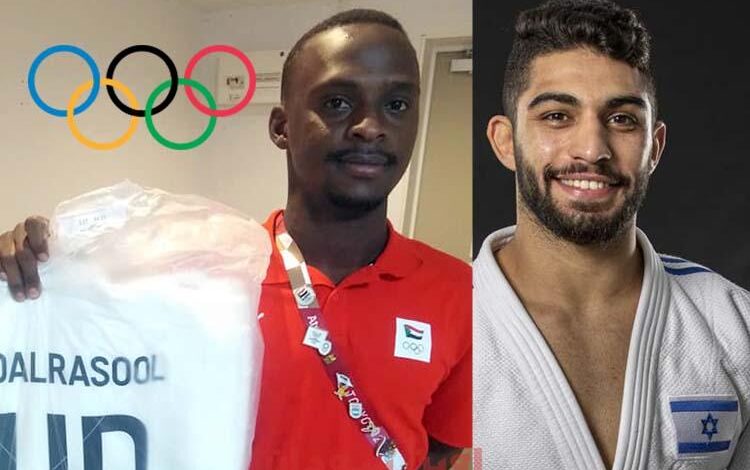 اللاعب السوداني من مواجهة الاسرائيلي