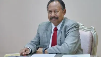 شاهد بالفيديو.. مواطن سوداني يفاجئ "حمدوك" أثناء مخاطبته حشد من مؤيديه في ندوة بلندن ويهتف: (بي كم بي كم قحاتة باعوا الدم) 16 حمدوك