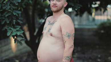 متحول جنسي حامل