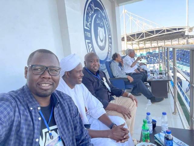 مبارك اردول: استمتعنا بحضور مباراة الهلال السوداني والاهلي المصري 10 اردول الهلال