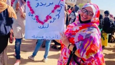 سيدة سودانية