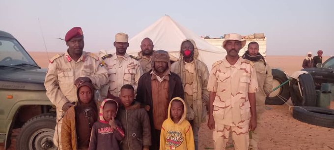 إنقاذ عائلة سودانية علقت في الصحراء لأكثر من شهر 1 FN4H4ODXEAE eog
