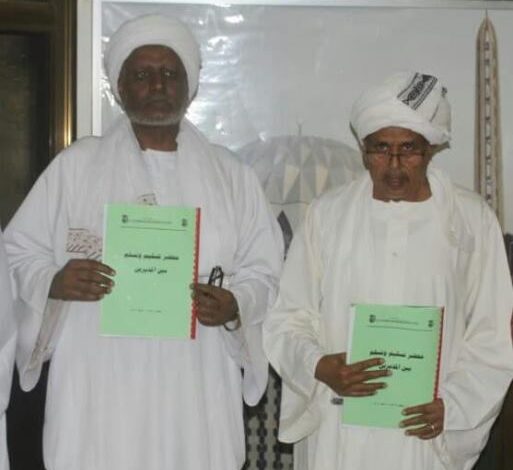 بروفيسور سر الختم عثمان يتسلم مهامه مديرا لجامعة القرآن الكريم 1 سر الختم عثمان