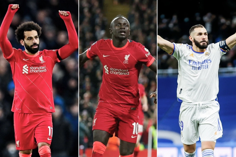 ما فرص بنزيمة وماني وصلاح للفوز بالكرة الذهبية؟ 10 ماني