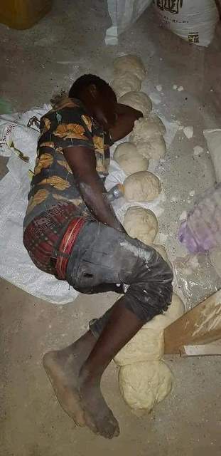 شاهد: صور من داخل أحد المخابز تثير الهلع في أوساط رواد التواصل الاجتماعي بالسودان 11 فران