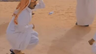 سعودي يرقص سوداني
