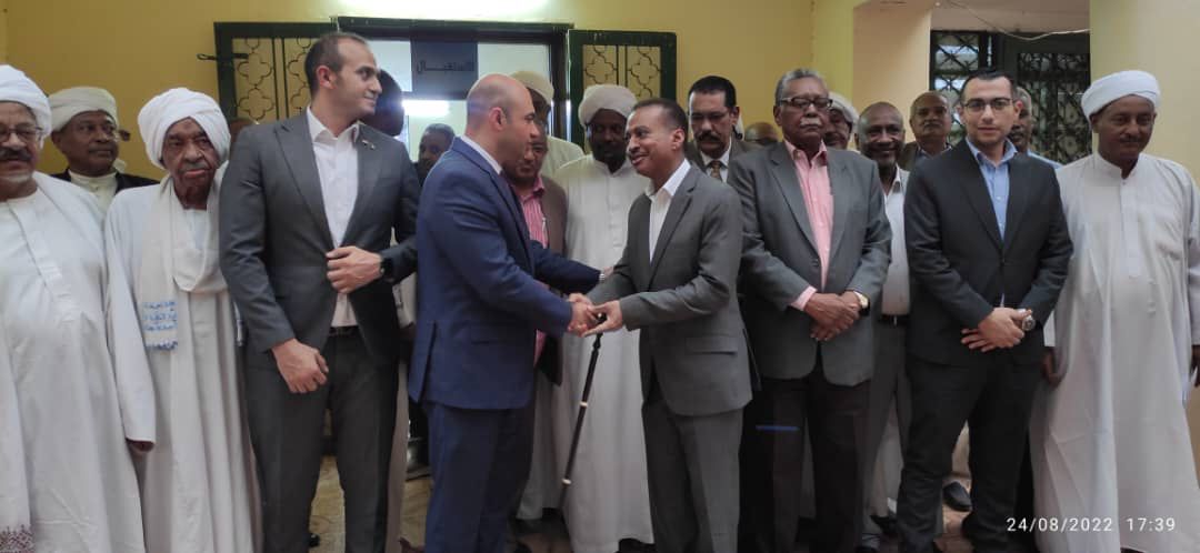 تفاصيل لقاء القنصلية المصرية بالخرطوم مع الحزب الاتحادي الديمقراطي الأصل 10 قنصل مصر