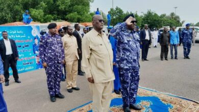 قافلة الشرطة للمتأثرين بالسيول