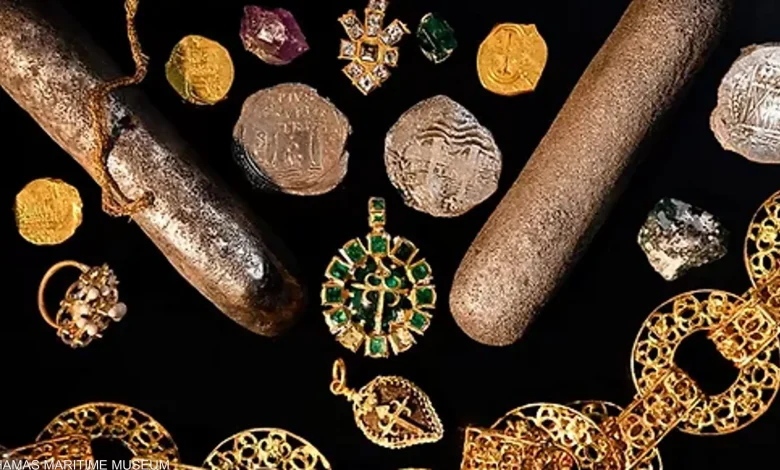العثور على كنوز لا تقدر بثمن في سفينة غرقت عام 1656 1 كنوز
