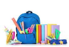 School supplies and backpack e1658672922236