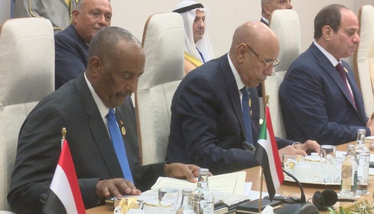 البرهان: مبادرة الشرق الأوسط الأخضر آلية علمية لمعالجة الآثار السالبة لتغيّر المناخ 10 البرهان قمة