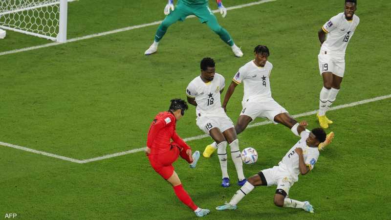 "نجوم غانا" تسطع في سماء المونديال وتقهر كوريا 10 غانا