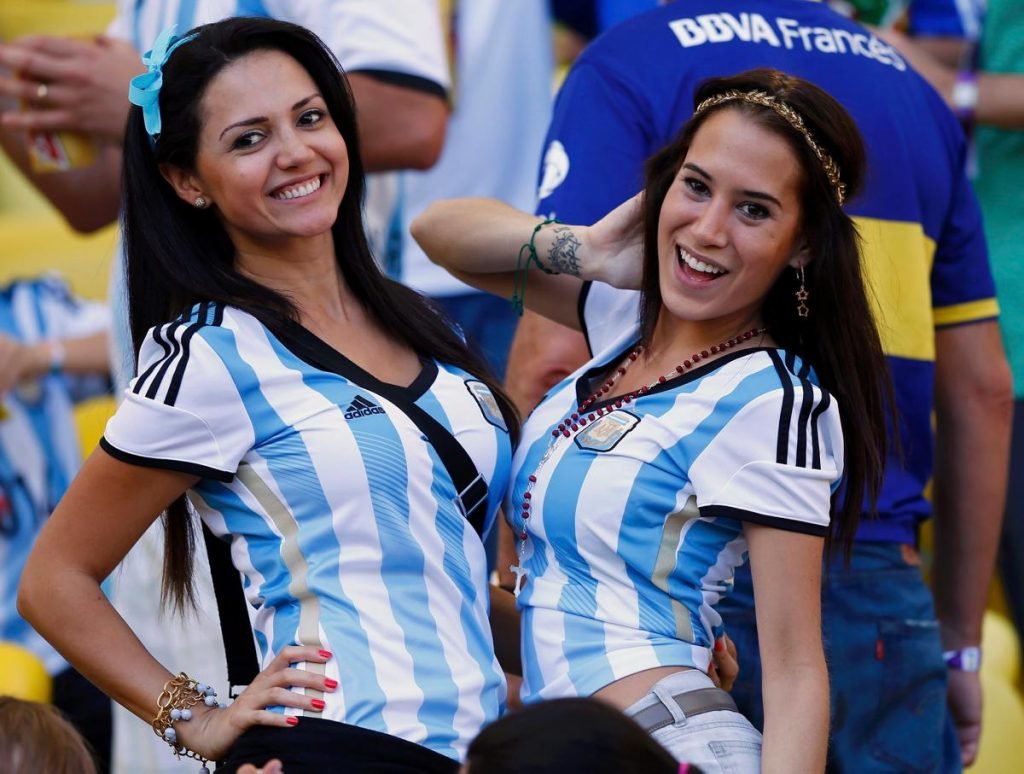 مشجعات الارجنتين