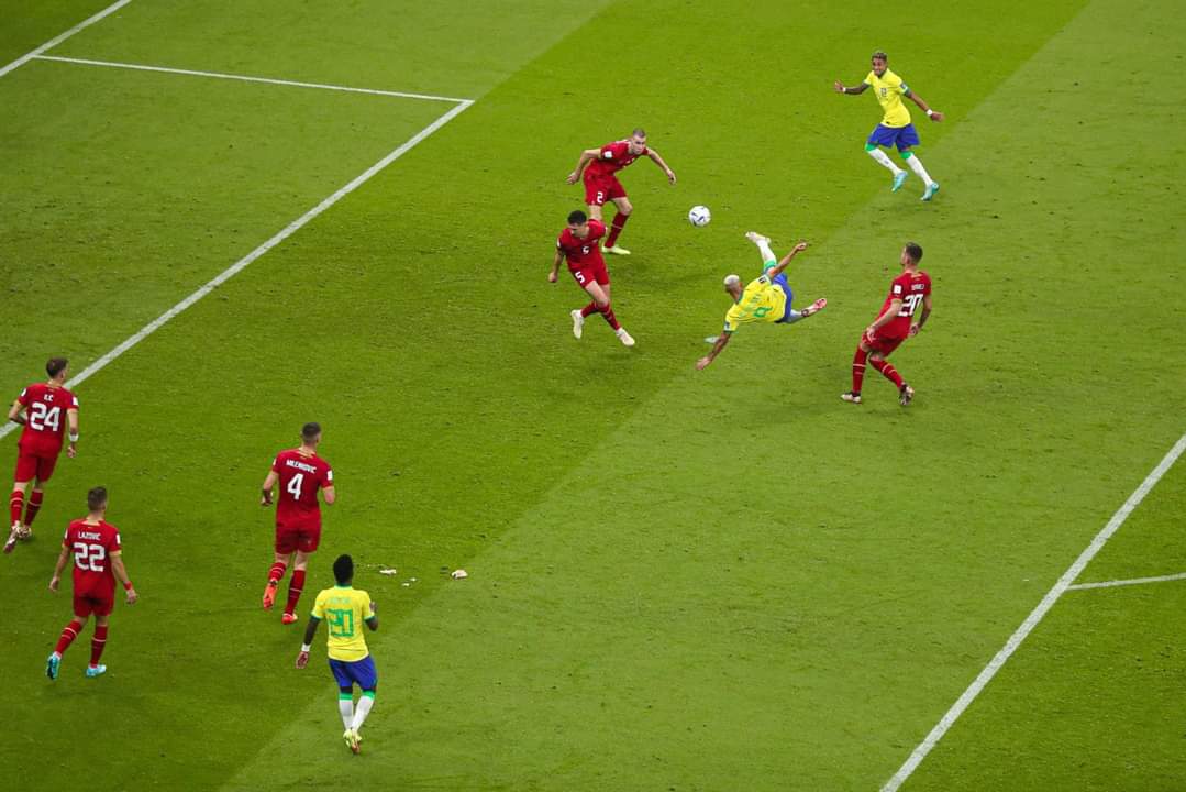تداول فيديو "أجمل هدف بمونديال قطر للآن" بقدم البرازيلي ريشارليسون 10 منتخب البرازيل ريشارليسون هدف