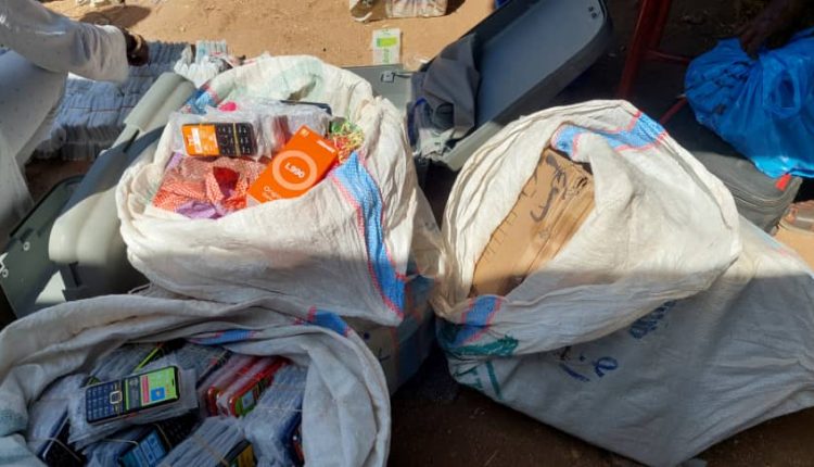 ضبط بضائع مهربة بالفاشر بقيمة 80 مليون جنيه 10 تهريب