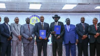 توقيع البرهان سلفاكير