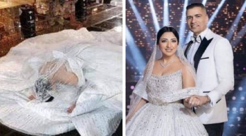 بعد تعرضها لانتقادات حادة.. زوجة الفنان المصري حسن شاكوش تخرج عن صمتها وتكشف سبب سجودها في حفل زفافها 10 تنزيل 59