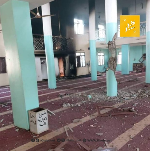 شاهد بالصور.. انهيار مسجد بحي شمبات بمدينة بحري بعد سقوط قذيفة بداخله إثر اشتباكات بين الجيش والدعم السريع 2 342392259 197902519702511 2773135275239183268 n