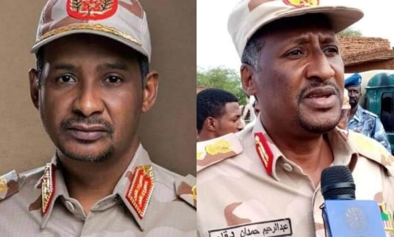 بالفيديو.. شاهد رد حميدتي على شقيقه عبد الرحيم عندما طالبه بتسليم السلطة للمدنيين بدون لف ودوران 1 343949070 186200444297046 7818381956090059884 n