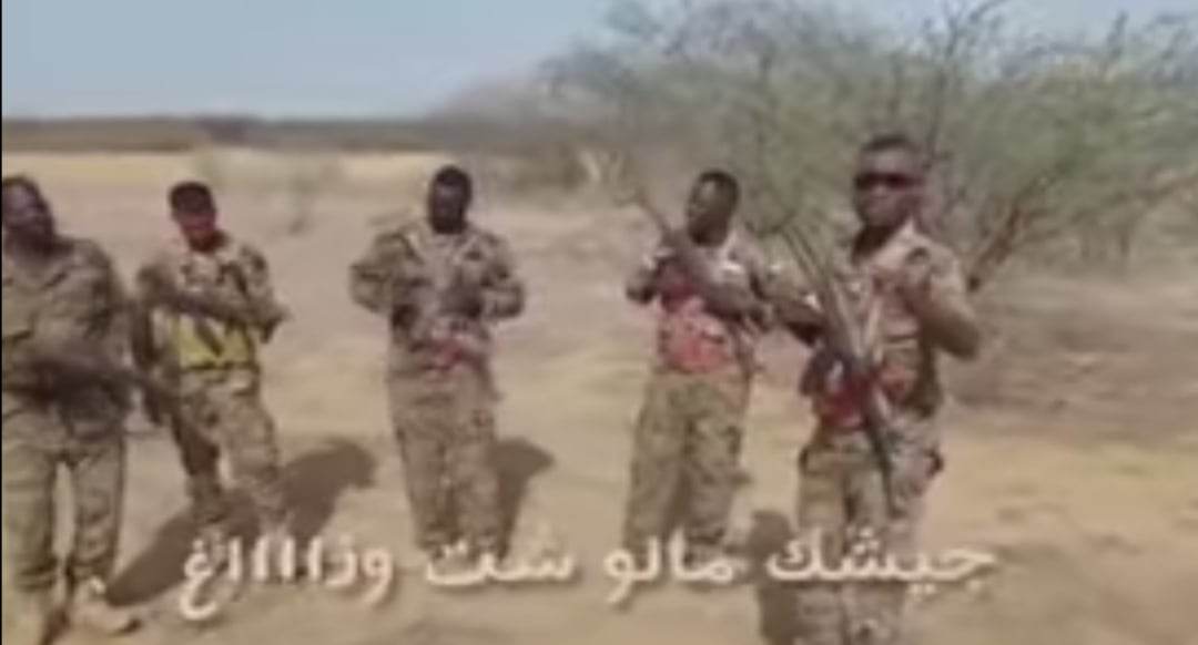 شاهد بالصورة والفيديو.. من ساحة المعركة.. جنود بالجيش يسخرون من حميدتي بأغنية جديدة وبأداء صوتي جميل: (ما قلت مطر بدون براق جيشك مالو كبر وزاااغ يا دعامي البل جاك) 10 349333723 193005050355065 5395653105862865983 n