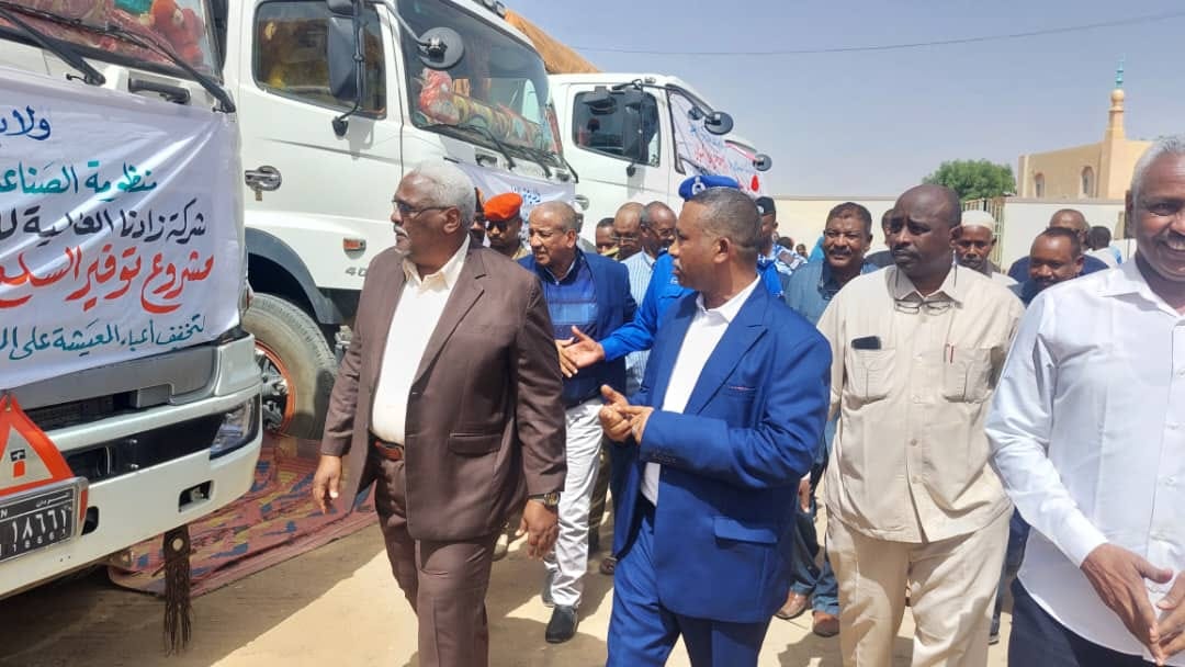 تدشين عمليات توزيع السلع الاستهلاكية عبر شركة زادنا بولاية نهر النيل 10 شركة زادنا