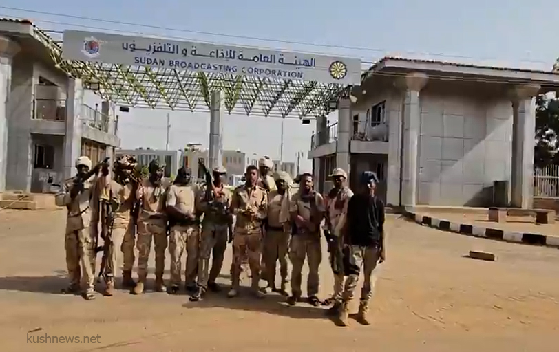 شاهد بالفيديو .. الدعم السريع من داخل الإذاعة والتلفزيون: ما يسوقوكم! 10 sudantv 2