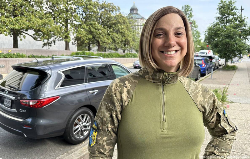 شاهد بالصور.. تعيين متحول جنسياً "مُثلي" متحدثاً باسم وزارة الدفاع الأوكرانية 12 ukrania 7