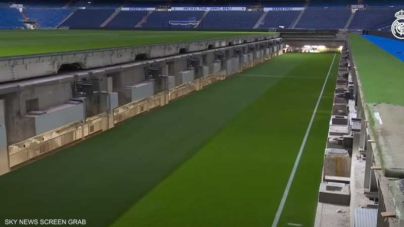 شاهد بالفيديو: قابل للسحب بكبسة زر.. فيديو لملعب ريال مدريد "المذهل" 11 ريال مدريد ملعب