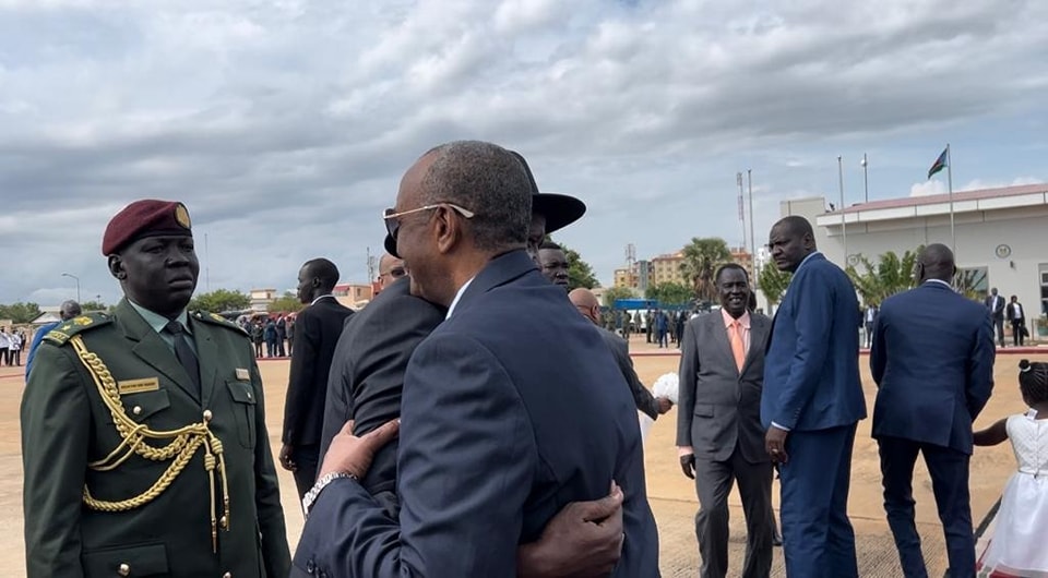 رئيس مجلس السيادة يتسلم رسالة خطية من شقيقه رئيس جمهورية جنوب السودان 10 burhan selfa23