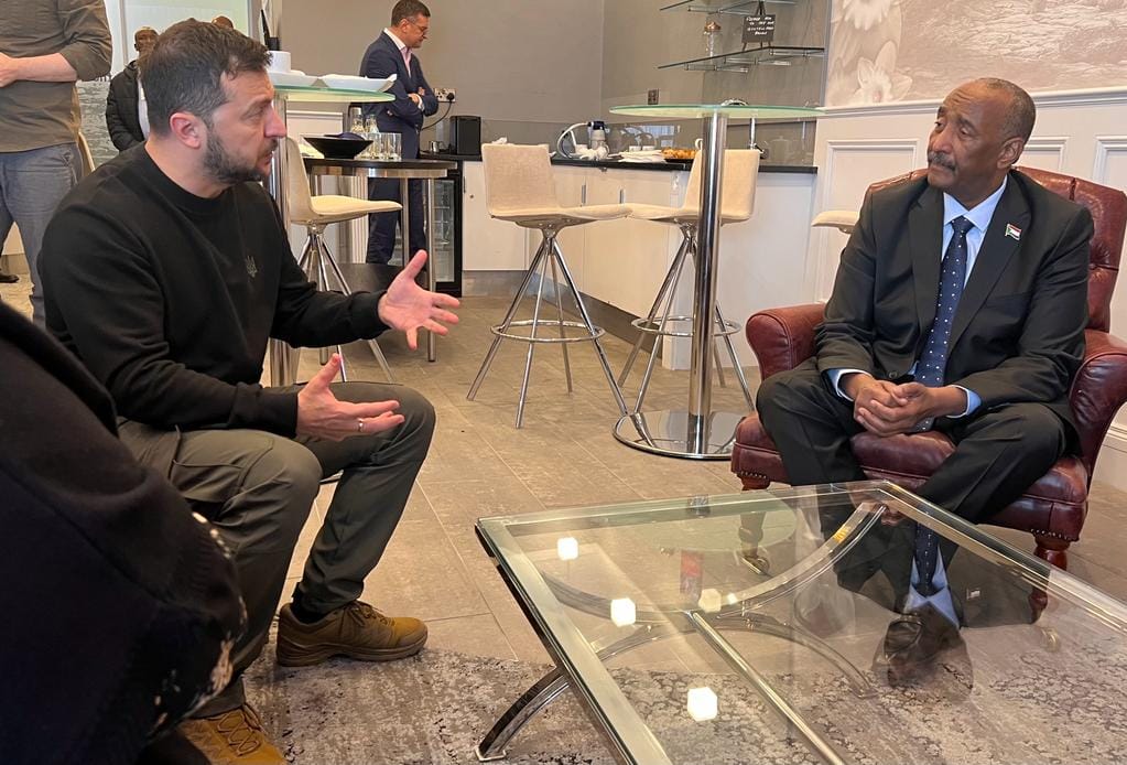 البرهان يلتقي الرئيس الأوكراني زيلينسكي 10 burhan ziln