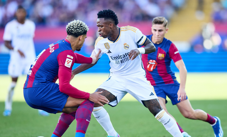 شاهد بالفيديو.. ناشط سوداني يسخر من هزيمة فريقه برشلونة المذلة أمام ريال مدريد: (برشلونة ما سقطت لكن سلموها تسليم مفتاح.. تشافي طابور خامس والريال يملك مضاد طائرات اسمه فينسيوس) 1 65a3ad154c59b755003ce90d