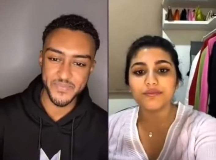 شاهد بالصورة والفيديو.. حسناء لبنانية تتبادل الحديث مع شاب سوداني وتخبره بأنها تلقت تهديدات من فتيات سودانيات: (لا تأخذي ولدنا) والشاب يرد: (هوي يا سجم يا بجم خلونا) 10 432533092 419494894098438 964872363685098434 n