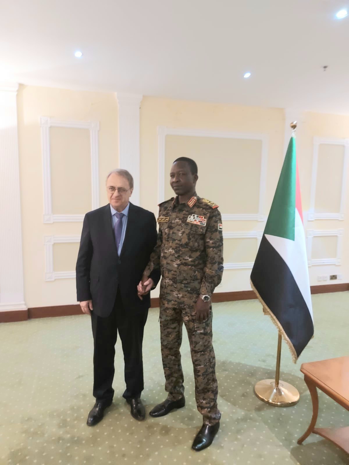 نائب وزير الخارجية الروسي من بورتسودان: مجلس السيادة يمثل الشعب السوداني وجمهورية السودان 10 شمس الدين كباشي روسيا