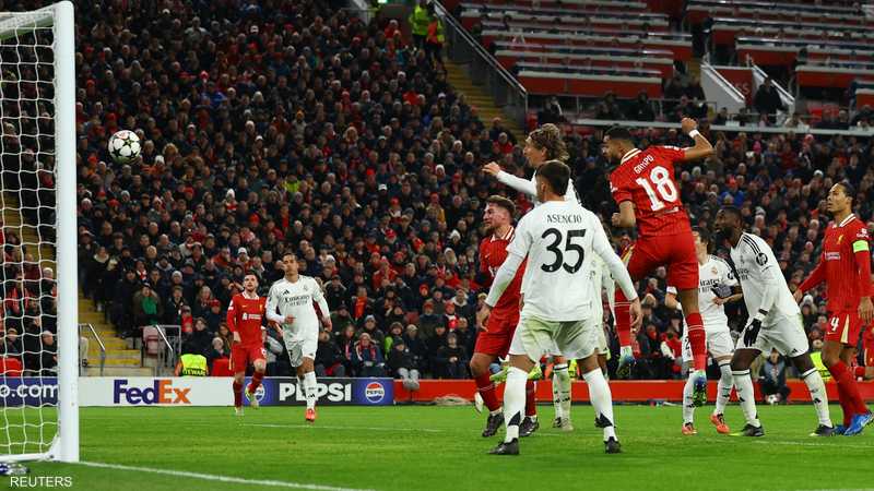 ضربتا جزاء ضائعتان من مبابي وصلاح.. ليفربول يهزم ريال مدريد 10 ريال ليفربول