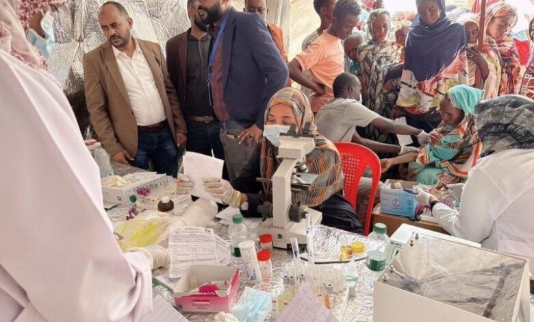 مستشفى الجكيكة تقديم الخدمات الطبية للوافدين من مناطق شرق الجزيرة 1 مستشفى نازحين