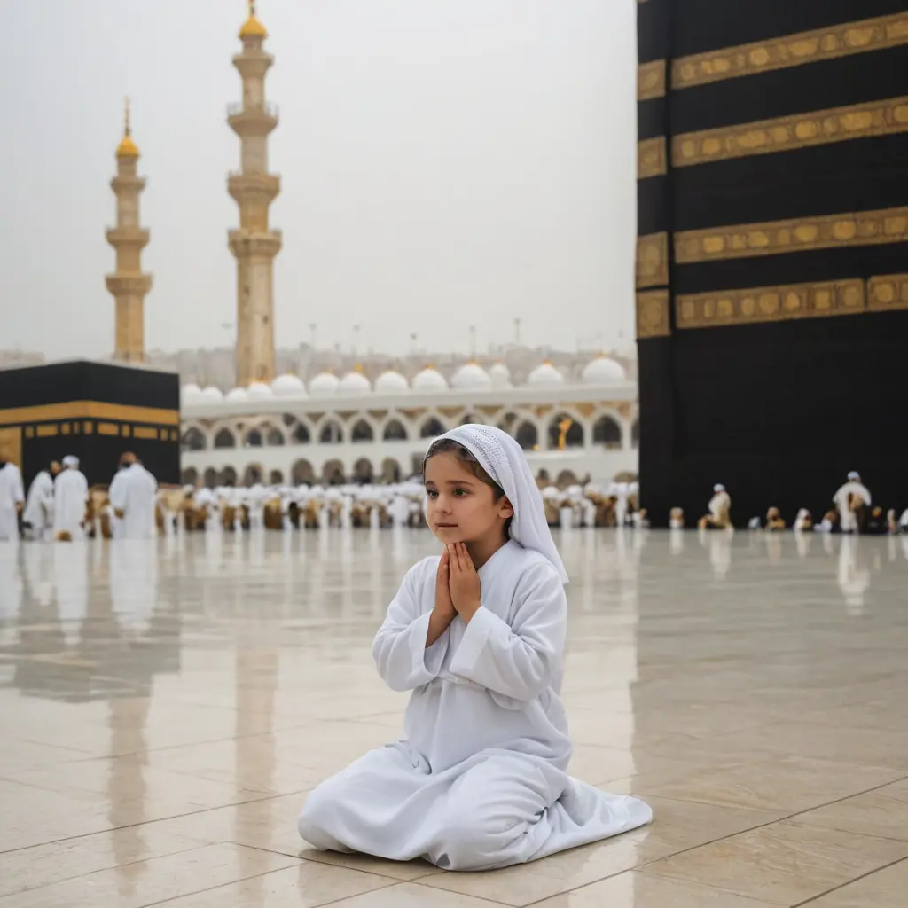 شاهد بالفيديو.. (يارب أهزم الدعامة المجرمين) طفلة سودانية تدعو على قوات الدعم السريع أثناء طوافها بالكعبة والجمهور: (ربنا يحفظك ويستجيب دعواتك يا بنتي) 10 47776137 1061 4ec5 9987 0315625ecc58 1024x1024 1