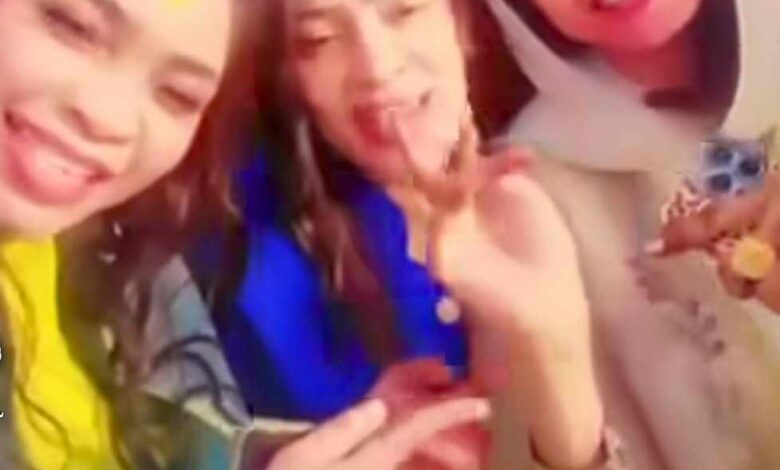 شاهد بالصورة والفيديو.. أطلقت على نفسها لقب (شيخة ست الكل).. الفنانة السودانية مروة الدولية تحشد عدد من الفتيات للترويج لأغنيتها الجديدة بطريقة مثيرة 1 494823025 674068808834056 7522389329481258822 n