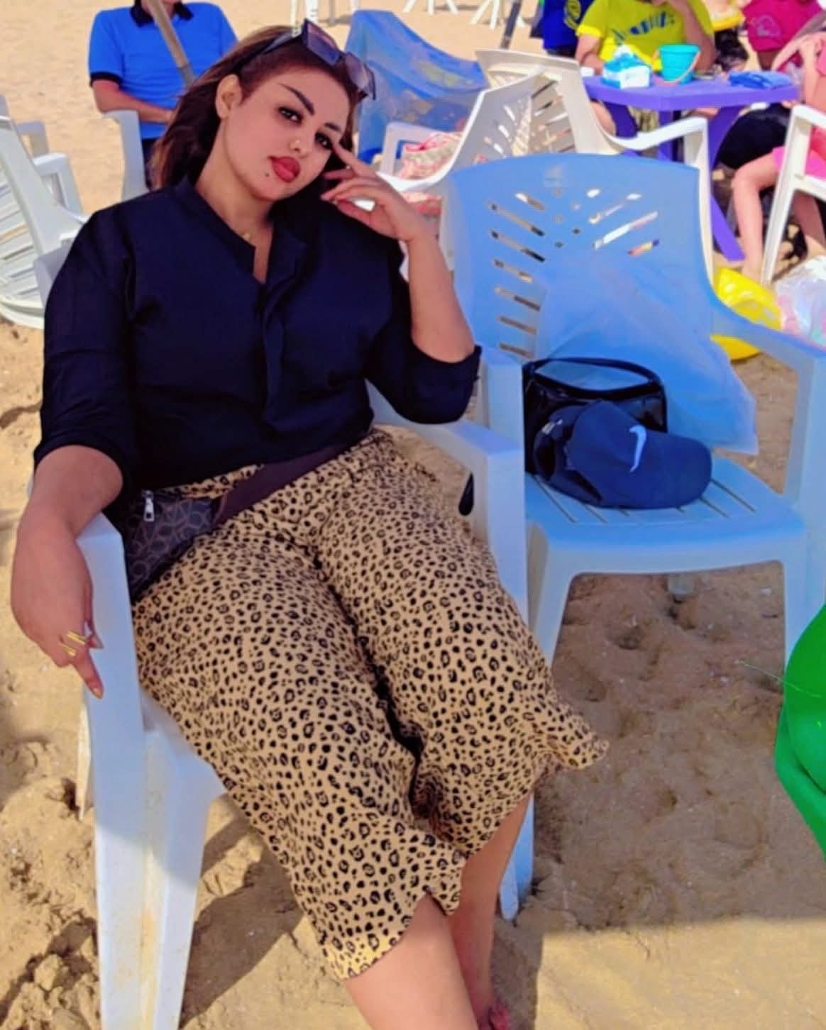 شاهد بالصورة.. الإعلامية السودانية الحسناء شيماء سعد تثير الجدل على مواقع التواصل بالبنطلون "النمري" 11 شيماء