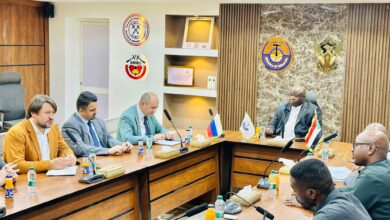 وزير المعادن وفد