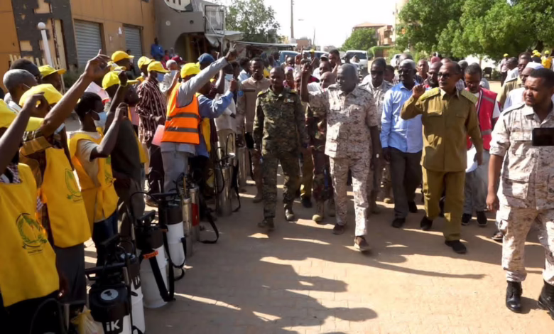 والي الخرطوم يدشن حملة إصحاح البيئة بالامتداد الخرطوم ويتفقد المرافق الخدمية بالامتداد والنزهة 1 FB IMG 1757768067682