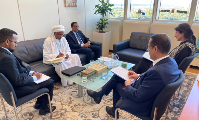 مكتب الأمم المتحدة للفضاء يؤكد دعمه للسودان 1 FB IMG 1758366907587