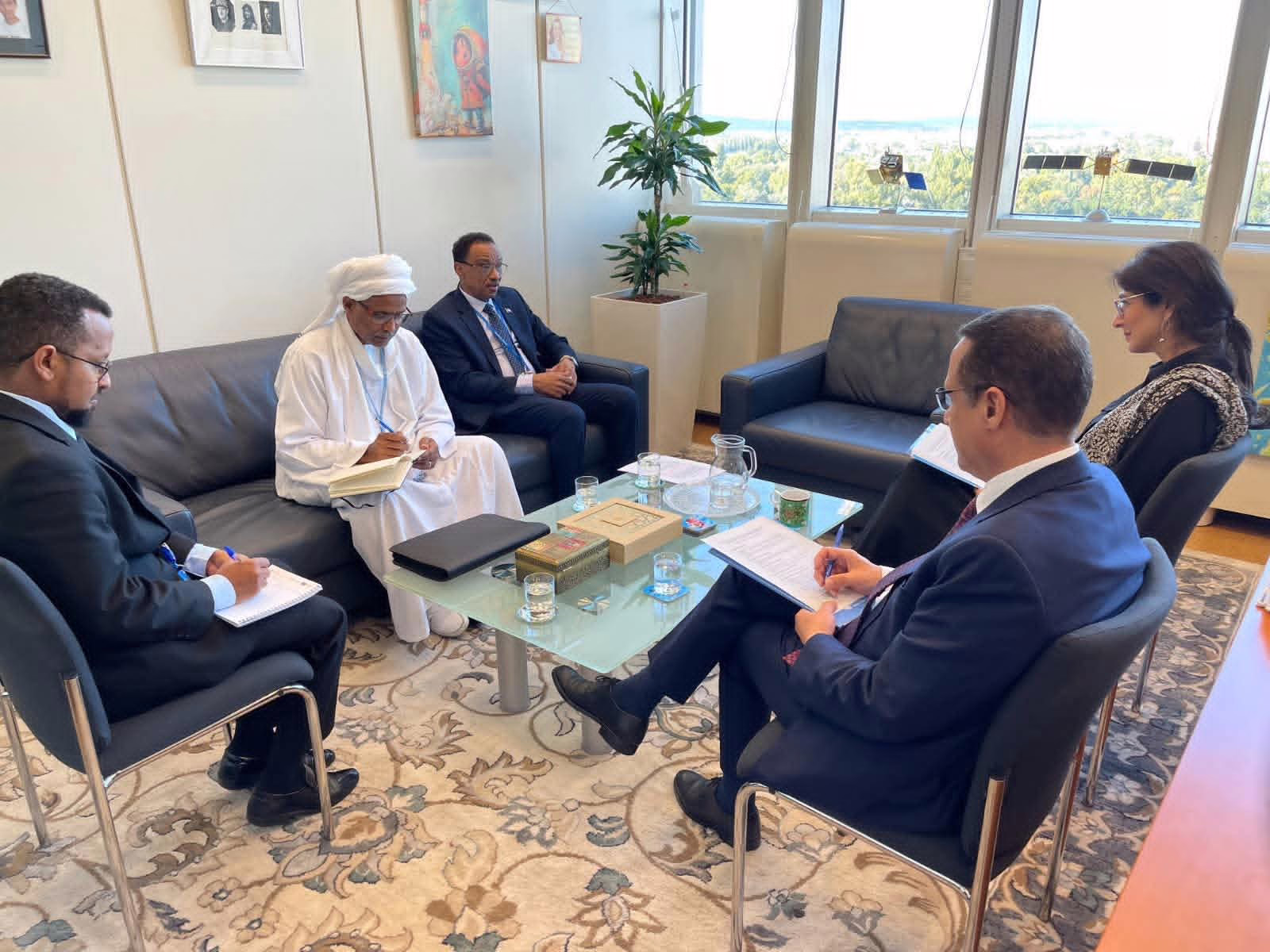 مكتب الأمم المتحدة للفضاء يؤكد دعمه للسودان 10 FB IMG 1758366907587